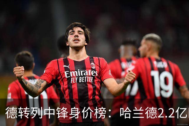 德转列中锋身价榜：哈兰德2.2亿欧居首，姆巴佩2亿欧第二